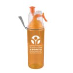 600ML Water Bottle With Misting Spray - Image 2