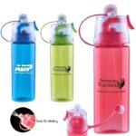 600ML Misting Water Bottle