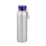 600ML Aluminum Water Bottle With Silicon Strap - Image 4
