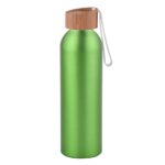 600ML Aluminum Water Bottle With Bamboo Lid - Image 5