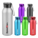 500ML Aluminum Water Bottle With Silicon Strap