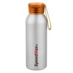 500ML Aluminum Water Bottle With Silicon Strap - Image 5