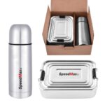 2-PC Travel Flask And Lunch Box Set