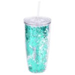 28oz.Double Wall Acrylic Tumbler With Straw - Image 4