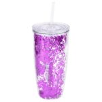 28oz.Double Wall Acrylic Tumbler With Straw - Image 5