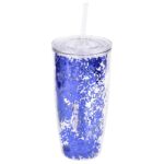 28oz.Double Wall Acrylic Tumbler With Straw - Image 2