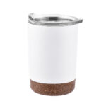 12 oz. Stainless Steel Thermo Tumbler With Cork Base - Image 3