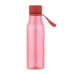 600ML Hard Plastic Water Bottle W/Steel Lid - Image 2