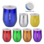 350ML Stainless Steel Wine Cup With Ceramic Liner