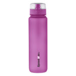 1000ML Rubberized Plastic Water Bottle - Image 2