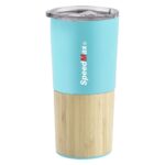 20 oz Thermo Tumbler With Bamboo Holder - Image 4