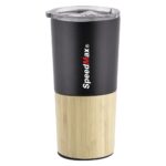 20 oz Thermo Tumbler With Bamboo Holder - Image 5