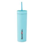 16oz. Double Wall Acrylic Tumbler With Straw - Image 6