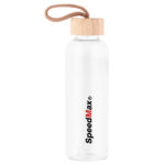 500ML Glass Water Bottle With Cork Sleeve - Image 2
