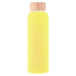 600ML Glass Water Bottle With Bamboo Lid - Image 4