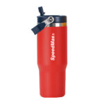 30 oz.Stainless Steel Insulated Tumbler W/Flip Handle - Image 4