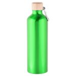 750ML Aluminum Water Bottle With Bamboo Lid - Image 5