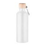 500ML Aluminum Water Bottle With Bamboo Lid - Image 7