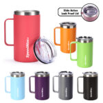 20oz. Stainless Steel Thermo Mug - Image 2