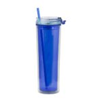 24oz.Double Wall Acrylic Tumbler With Straw - Image 6