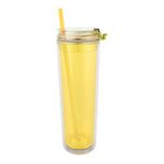 24oz.Double Wall Acrylic Tumbler With Straw - Image 2