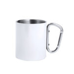 220ML Stainless Steel Cup With Carabiner Handle - Image 3
