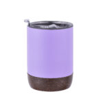 8 oz Stainless Steel Insulated Cup W/Cork Look Base - Image 3