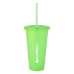 20 oz Color-Changing Tumbler With Straw - Image 4
