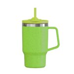 480ML Coffee Grounds Fiber Mug With Straw - Image 8