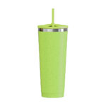 710ML Coffee Grounds Fiber Cup With Straw - Image 4