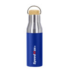 500ML Insulated Stainless Steel Water Bottle W/Bamboo Lid - Image 5