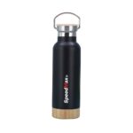 500ML Stainless Steel Insulated Water Bottle W/Bamboo Lid & Base - Image 8