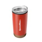 18oz.Stainless Steel Travel Tumbler W/Cork Style Base - Image 4