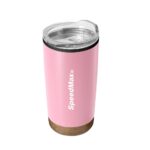 18oz.Stainless Steel Travel Tumbler W/Cork Style Base - Image 6