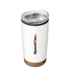 18oz.Stainless Steel Travel Tumbler W/Cork Style Base - Image 2