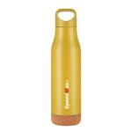 500ML Stainless Steel Insulated Water Bottle W/Cork Base - Image 7