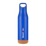 500ML Stainless Steel Insulated Water Bottle W/Cork Base - Image 8