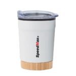 12oz.Stainless Steel Tumbler W/Bamboo Base - Image 5