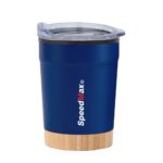 12oz.Stainless Steel Tumbler W/Bamboo Base - Image 6