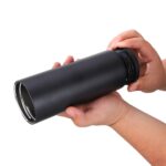 Twin Pack 600ML Stainless Steel Bottle W/Detachable Insulated Cup - Image 2