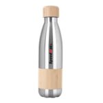 500ML Stainless Steel Insulated Water Bottle W/Bamboo Lid & Grip - Image 4