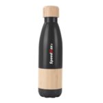 500ML Stainless Steel Insulated Water Bottle W/Bamboo Lid & Grip - Image 5