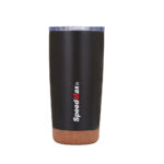 20 oz Stainless Steel Insulated Travel Tumbler W/Cork Base - Image 4