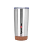 20 oz Stainless Steel Insulated Travel Tumbler W/Cork Base - Image 5