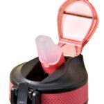 1000ML Rubberized Plastic Water Bottle - Image 7