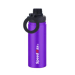 500ML Stainless Steel Insulated Water Bottle W/Phone Holder Lid - Image 4