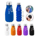 550ML Foldable Silicone Water Bottle