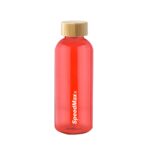 600ML RPET Water Bottle W/Bamboo Lid - Image 4