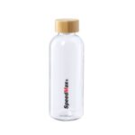 600ML RPET Water Bottle W/Bamboo Lid - Image 3