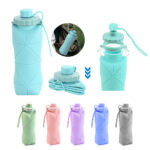 600ML Foldable Silicone Water Bottle